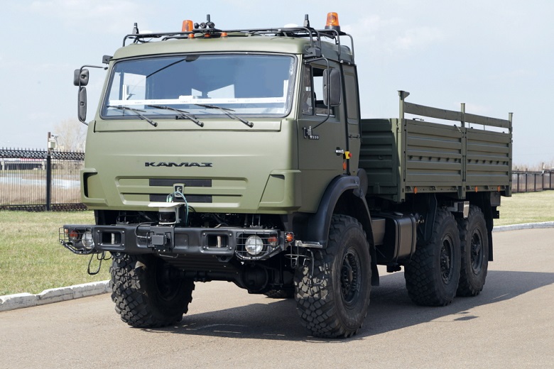 Опытный безпилотный КАМАЗ-5350